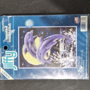 Jiffy "Playful Pair" Cross Stitch